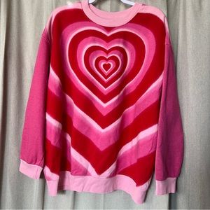 Wild Fable Powerpuff Girl Heart Sweatshirt